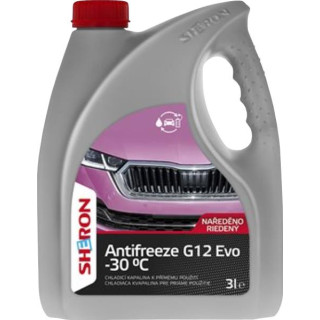 SHERON Antifreeze G12 Evo -30 °C 3 l