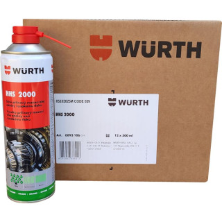 WURTH Mazadlo HHS-2000 500 ml sprej 12 ks